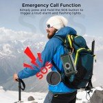 10,000mAh Emergency Survival Weather Radio and Flashlight