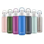 Insulated Stainless Steel Water Bottle with Straw