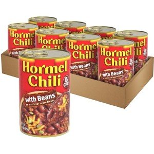 Hormel Chili with Beans - 15 Oz, 8 Pack