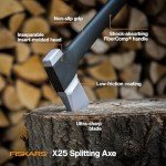 Fiskars X25 28" Wood Splitting Axe with Sheath