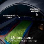 SKYDOME 4-Person Dark Room Tent with Screen Room