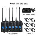 Long Range Rechargeable Two Way Radio Set