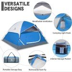 Camel Crown Waterproof Backpacking Dome Tents for Groups