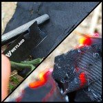 Fire Starting Kit with Flint and Steel in MOLLE Bag
