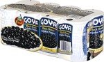 Goya Foods Black Beans, 15.5 oz (8-Pack)