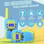 Kids’ Walkie Talkies with Flashlight - 22 Channels