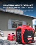 ERAYAK 2400W Quiet Portable Inverter Generator