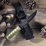Surviveware 10.5" Tactical Fixed Blade Knife