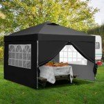 GDY Pop-Up Tent with Side Walls, 3 x 3 m
