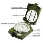Waterproof Pocket-Sized Survival Hiking Compass