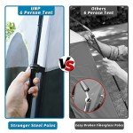 Spacious 6-Person Waterproof Family Camping Tent