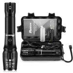 PHIXTON 5000 Lumen Rechargeable LED Flashlight