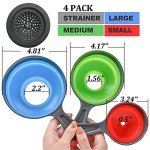 Canning Funnel Set - Wide Mouth Silicone Kit