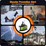 Puiuisoul Solar Hand Crank Emergency Radio & Power Bank