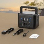 200W Portable Power Station with AC Outlet