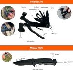 GunZee 175-Piece Survival Gear and First Aid Kit