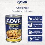 Goya Foods Chick Peas (Pack of 8)