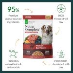 Freeze-Dried Raw Dog Food with Antioxidants - Beef
