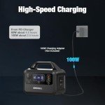 GRECELL 300W Portable Power Station for Outdoors