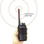 Durable RT21 Walkie Talkies - Long Range, Hands-Free