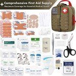 Upgraded Survival First Aid Kit with Tactical Pouch