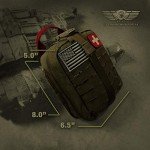 Upgraded Survival First Aid Kit with Tactical Pouch