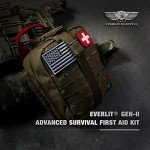 Upgraded Survival First Aid Kit with Tactical Pouch