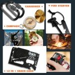 Skywod Survival Gear Set: First Aid & Backpack