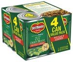 Del Monte No Salt Added Cut Green Beans - 4 Pack