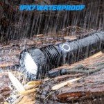 MILAOSHU 990,000 Lumen Rechargeable Flashlights - 2 Pack