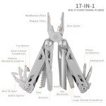 17-in-1 Multitool: Perfect for Camping and Survival