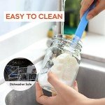 16 oz Mason Jars with Lids - 15 Pack