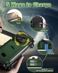 Solar Hand Crank Emergency Radio with Flashlight