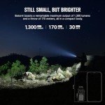 Olight Baton4 1300 Lumens Rechargeable Flashlight