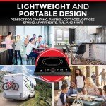 Mueller RapidTherm 1800W Portable Induction Cooktop