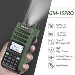BAOFENG GM-15 Pro GMRS Long Range Walkie Talkies