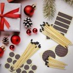 Bold Black Tip Matches - 100 Count (With Stickers)