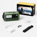 Portable NOAA Weather Alert Radio with Flashlight