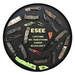 ESEE 6P Fixed Blade Knife with Polymer Sheath