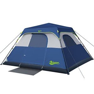 Instant Setup 6-Person Waterproof Camping Tent
