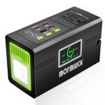 Mormluck Portable Solar Generator Power Station 127W