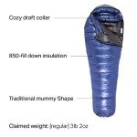 Lynx MF 5'6" Left Zip Survival Sleeping Bag