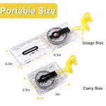 Compact Military Compass for Hiking and Survival