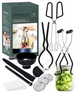 Beginner's Canning Supplies Kit - 8 Essential Tools
