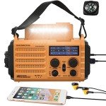 5,000 Weather Radio with Solar and Hand Crank