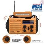 5,000 Weather Radio with Solar and Hand Crank