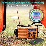 5,000 Weather Radio with Solar and Hand Crank