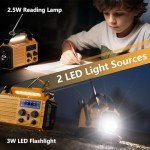 5,000 Weather Radio with Solar and Hand Crank