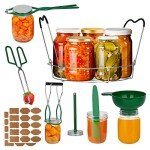 Tisovixo Complete Canning Supplies Kit with Tools