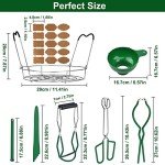 Tisovixo Complete Canning Supplies Kit with Tools